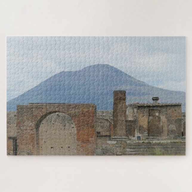 Puzzle Le Pompeii-Vésuve (Horizontal)