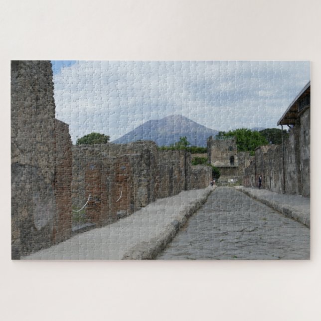 Puzzle Le Pompeii-Vésuve (Horizontal)