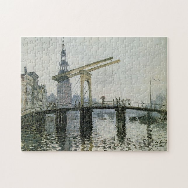 Puzzle Le pont, Amsterdam Monet Art (Horizontal)