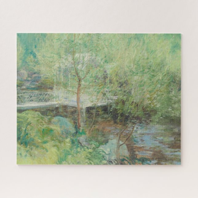 Puzzle Le pont blanc (Horizontal)