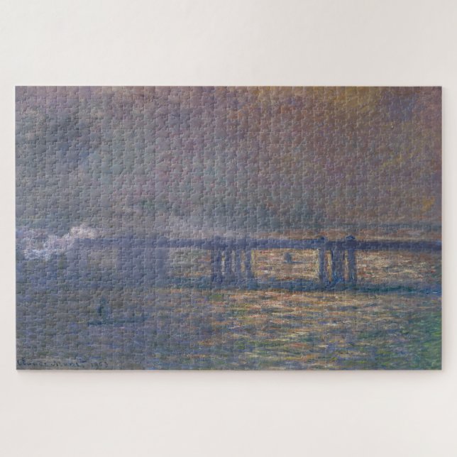 Puzzle Le Pont de Charing Cross (1903) – Claude Monet (Horizontal)