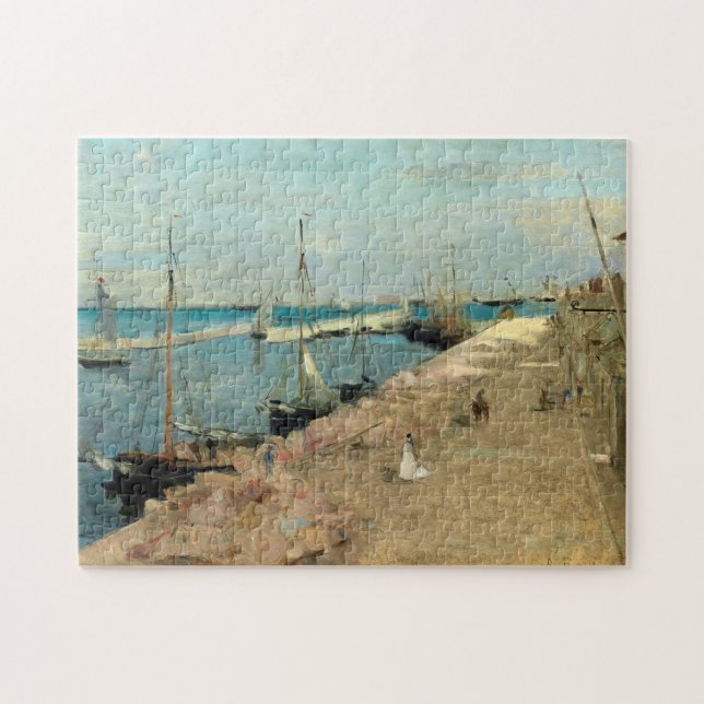Puzzle Le port de Cherbourg | Berthe Morisot (Horizontal)