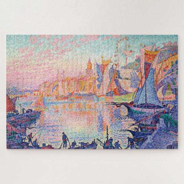Puzzle Le Port de Saint-Tropez, Signac (Horizontal)