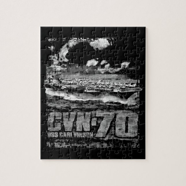 Puzzle Le porte-avions Carl Vinson (Vertical)