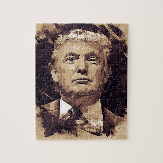 Puzzle Le Président Donald Trump (Vertical)