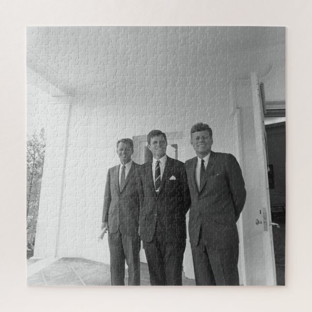 Puzzle Le président John Kennedy et les frères American C (Vertical)