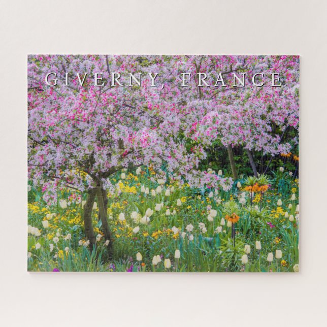 Puzzle Le printemps dans le jardin de Claude Monet (Horizontal)