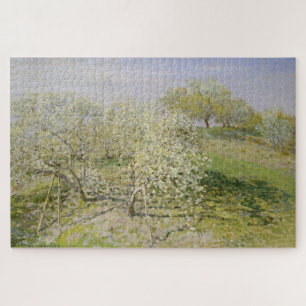 Puzzle Le Printemps de Claude Monet (Arbres fruitiers en 