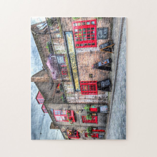 Puzzle Le Pub d'Ancres de Londres (Vertical)