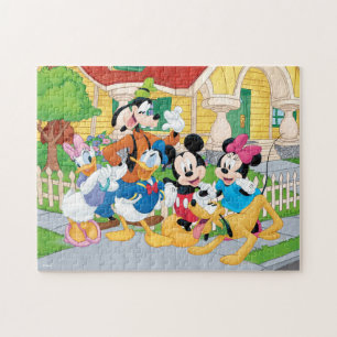 Puzzle Le quartier de Mickey et ses amis