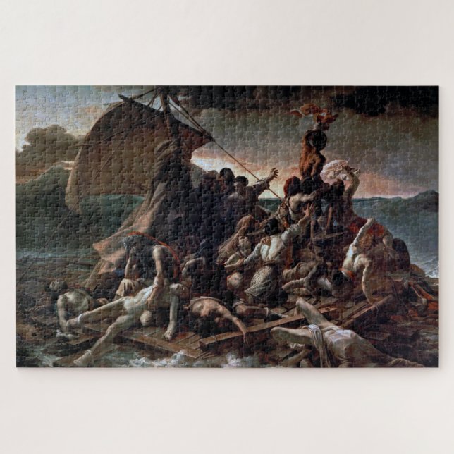 Puzzle Le radeau de la Méduse, Theodore Gericault (Horizontal)