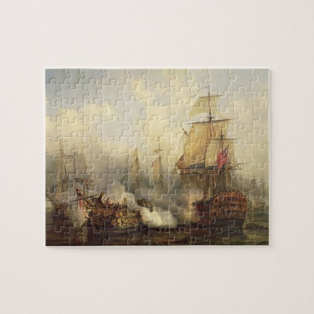 Puzzle Le Redoutable chez Trafalgar, le 21 octobre 1805 (Horizontal)