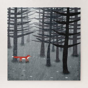 Puzzle Le renard et la forêt