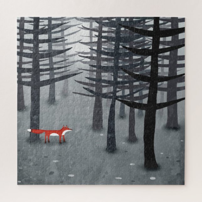 Puzzle Le renard et la forêt (Vertical)