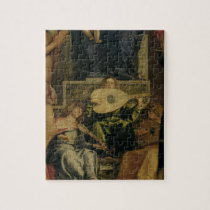 Puzzle Le retable de San Giobbe, détail de playin d'anges