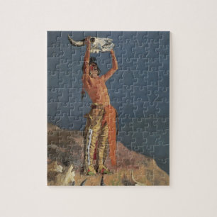 Puzzle Le retour du bison by Frederic Remington