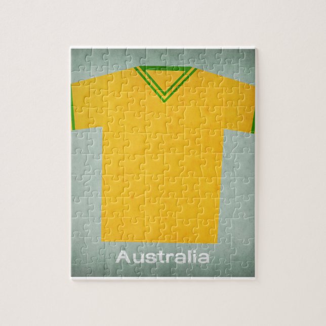Puzzle Le rétro football Jersey Australie (Vertical)