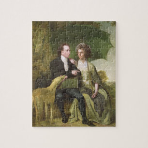 Puzzle Le Rev. et la Mme Thomas Gisborne, de la loge de