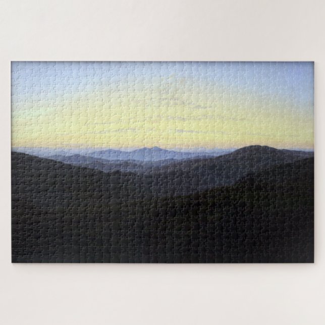 Puzzle Le Riesengebirge - Caspar David Friedrich (Horizontal)