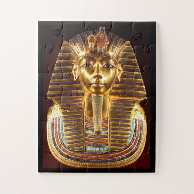 Puzzle Le roi Toutankhamon, le masque d'or (Vertical)
