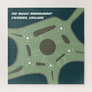 Puzzle Le rond point magique, Swindon, Angleterre