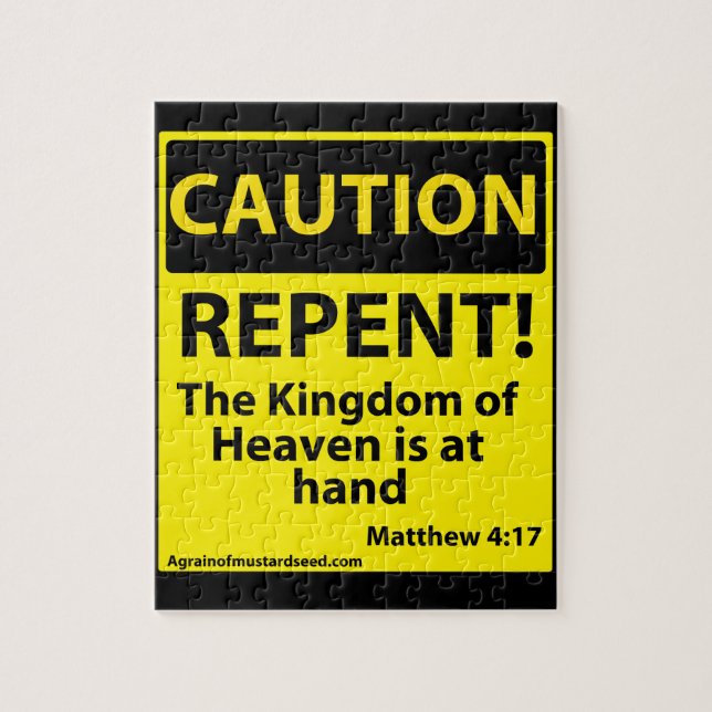 Puzzle Le royaume du ciel est actuel (Vertical)