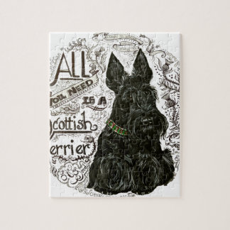 Puzzle Le Scottie est tout