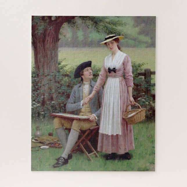 Puzzle Le Seigneur de Burleigh en amour (Vertical)