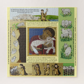 Puzzle Le Seigneur est mon berger