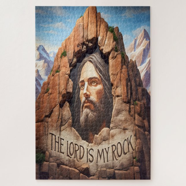 Puzzle Le Seigneur Est Mon Rocher (Vertical)