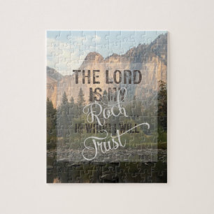 Puzzle Le Seigneur est mon Rocher - Ps 18:2