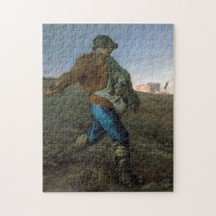 Puzzle Le Semeur, Jean-Francois Millet