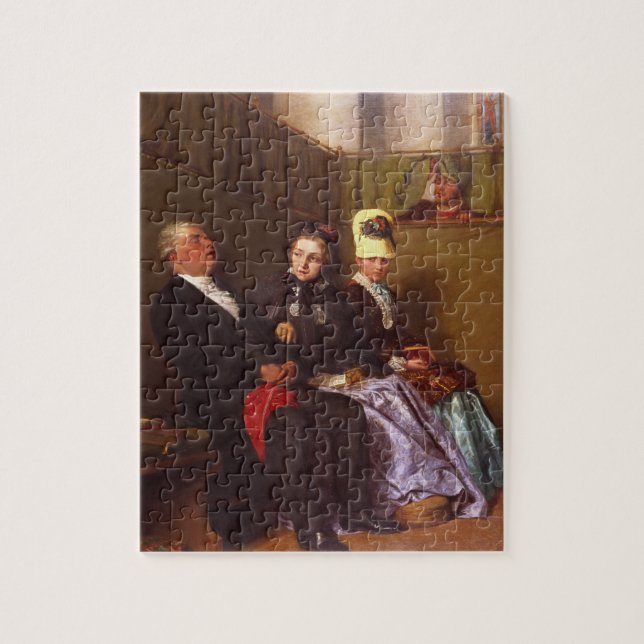 Puzzle Le sermon de inspiration (huile sur la toile) (Vertical)
