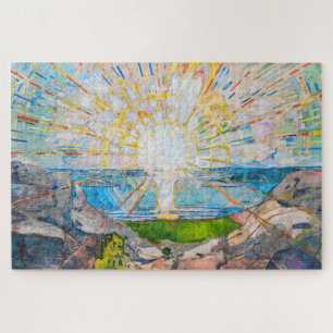 Puzzle Le Soleil 1909   Edvard Munch