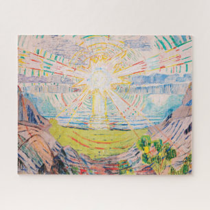 Puzzle Le soleil par Edvard Munch
