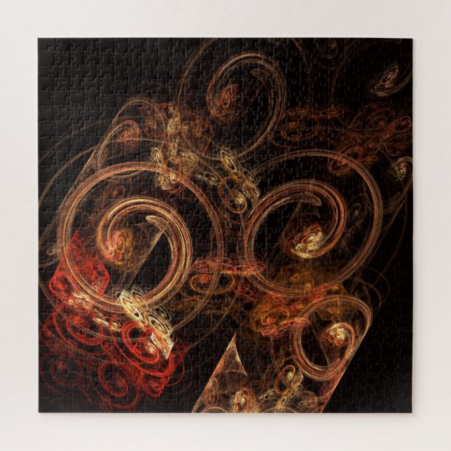 Puzzle Le son de la musique Art Abstrait (Vertical)