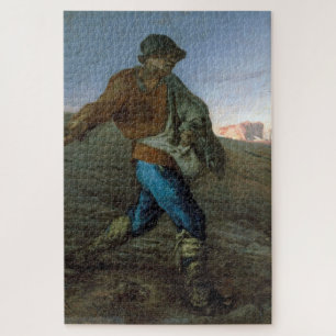 Puzzle Le Sower, Jean-François Millet