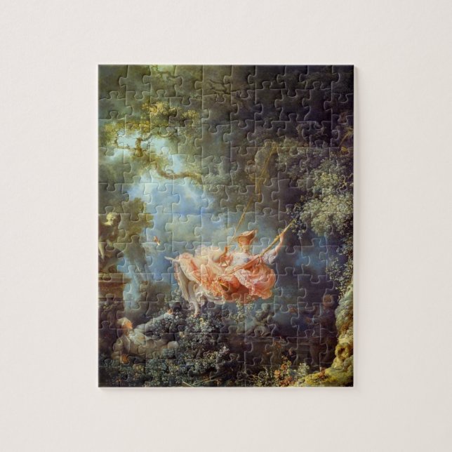 Puzzle Le Swing 1767 par Jean-Honoré Fragonard (Vertical)