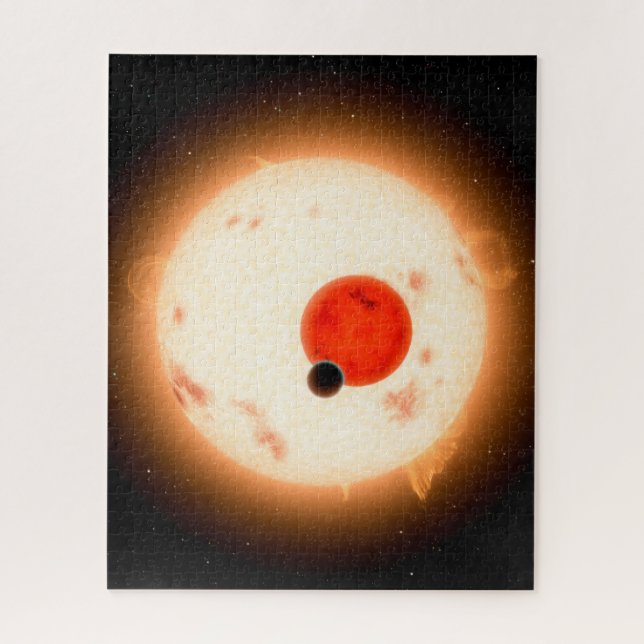 Puzzle Le système Kepler-16. (Vertical)