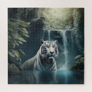 Puzzle Le tigre blanc