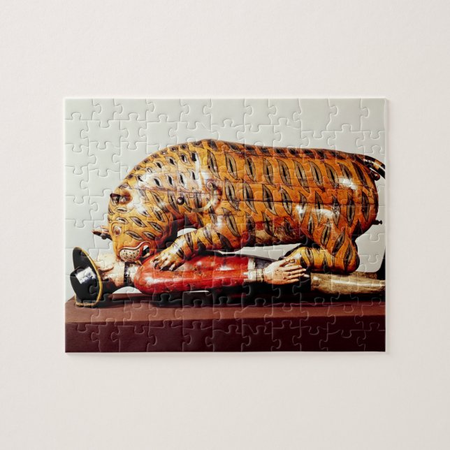 Puzzle Le tigre de Tipu, c.1790 (bois) (Horizontal)