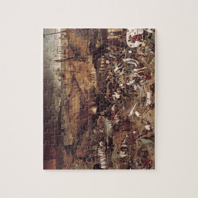 Puzzle Le triomphe de la mort par Peter Bruegel (Vertical)