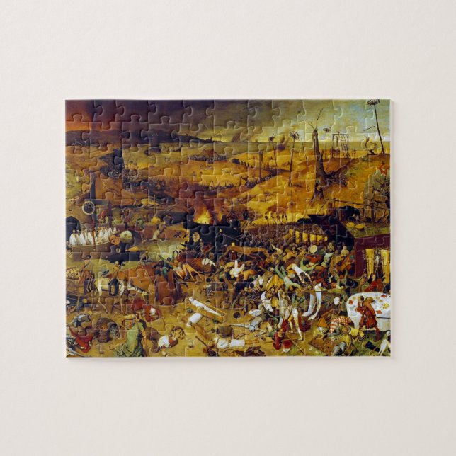 Puzzle Le triomphe de la mort par Pieter Bruegel l'Ancien (Horizontal)