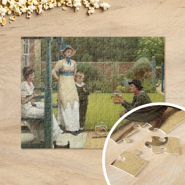 Puzzle Le vendeur de poisson rouge | George Dunlop Leslie (Créateur téléchargé)