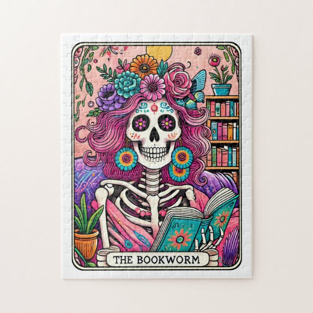 Puzzle Le ver de livre (Vertical)