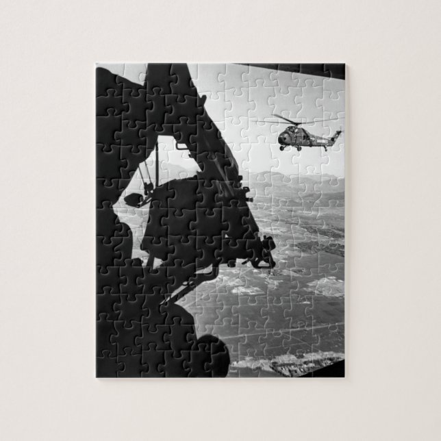 Puzzle Le Vietnam :  targe de approche d'hélicoptère et (Vertical)