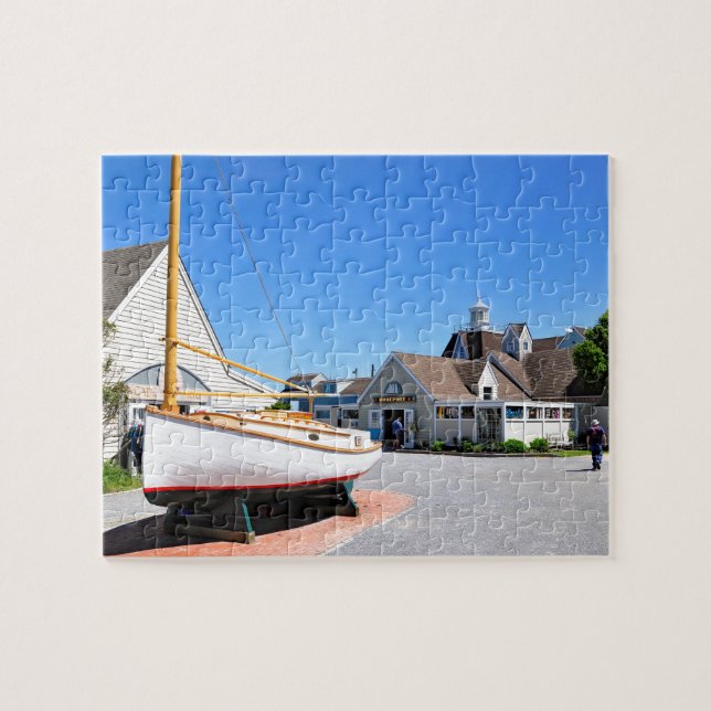 Puzzle Le village d'admission au point de Montauk (Horizontal)