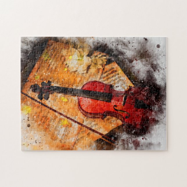 Puzzle Le violon  - (Horizontal)