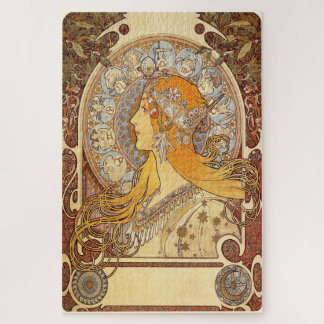 Puzzle Le Zodiac 1896 par Alphonse Mucha - Art Nouveau