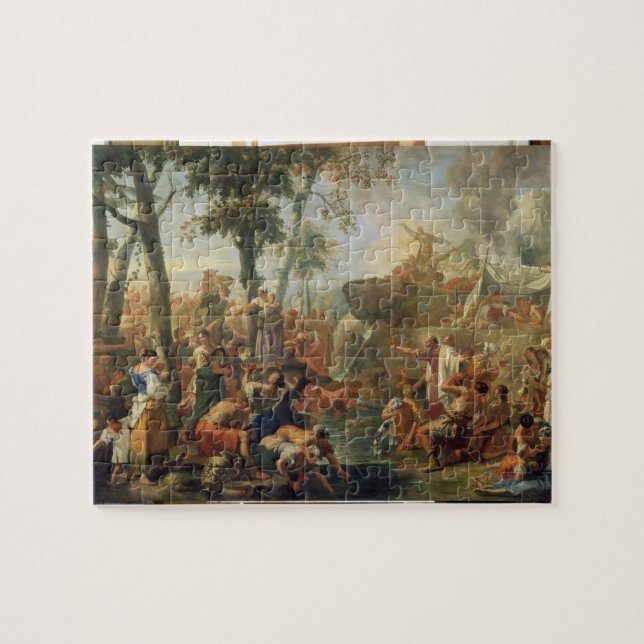 Puzzle L'eau de dessin de Moïse de la roche (huile sur la (Horizontal)